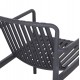 ΠΟΛΥΘΡΟΝΑ LOUNGE ΕΞΩΤ.ΧΩΡΟΥ MALEN HM6626.03 ΓΚΡΙ ΠΟΛΥΠΡΟΠΥΛΕΝΙΟ 67x75x75Υεκ