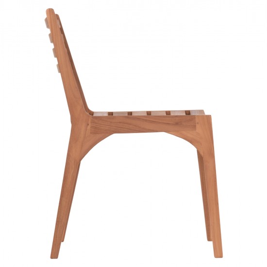 ΚΑΡΕΚΛΑ ΕΞΩΤ.ΧΩΡΟΥ PAVEL HM6615 ΞΥΛΟ TEAK--ΦΥΣΙΚΟ ΧΡΩΜΑ 46x54x78Υεκ.