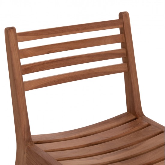 ΚΑΡΕΚΛΑ ΕΞΩΤ.ΧΩΡΟΥ PAVEL HM6615 ΞΥΛΟ TEAK--ΦΥΣΙΚΟ ΧΡΩΜΑ 46x54x78Υεκ.