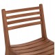 ΚΑΡΕΚΛΑ ΕΞΩΤ.ΧΩΡΟΥ PAVEL HM6615 ΞΥΛΟ TEAK--ΦΥΣΙΚΟ ΧΡΩΜΑ 46x54x78Υεκ.