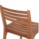ΚΑΡΕΚΛΑ ΕΞΩΤ.ΧΩΡΟΥ PAVEL HM6615 ΞΥΛΟ TEAK--ΦΥΣΙΚΟ ΧΡΩΜΑ 46x54x78Υεκ.