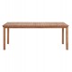 ΤΡΑΠΕΖΙ ΟΡΘΟΓΩΝΙΟ FINTO HM6616 ΞΥΛΟ TEAK--ΦΥΣΙΚΟ 200x100x75Υεκ.