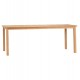 ΤΡΑΠΕΖΙ ΟΡΘΟΓΩΝΙΟ FINTO HM6616 ΞΥΛΟ TEAK--ΦΥΣΙΚΟ 200x100x75Υεκ.
