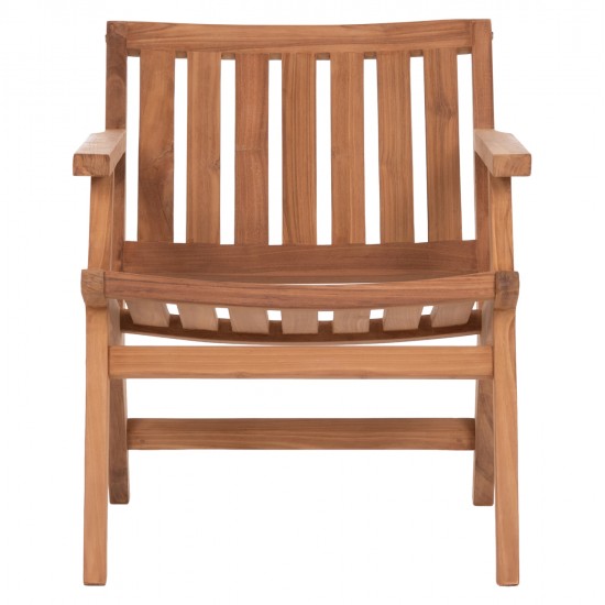 ΠΟΛΥΘΡΟΝΑ LOUNGE ARANIA HM6617 ΞΥΛΟ TEAK ΣΕ ΦΥΣΙΚΟ 59x65x69Υεκ.