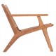 ΠΟΛΥΘΡΟΝΑ LOUNGE ARANIA HM6617 ΞΥΛΟ TEAK ΣΕ ΦΥΣΙΚΟ 59x65x69Υεκ.