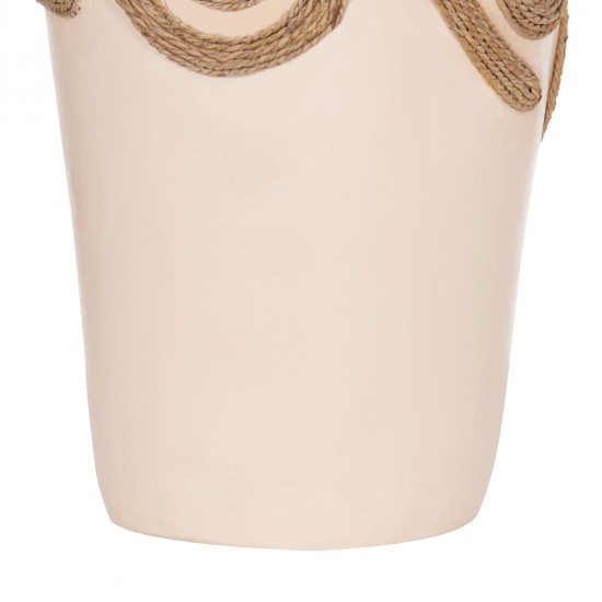 ΕΠΙΤΡΑΠΕΖΙΟ ΔΙΑΚΟΣΜΗΤΙΚΟ ΒΑΖΟ DEAN HM4677.02S ΤΕΡΑΚΟΤΑ ΣΕ ΚΡΕΜ--Φ19x25Υεκ.