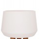 ΓΛΑΣΤΡΑ ΕΣΩΤ.ΧΩΡΟΥ QUAN HM4680.02L FIBER CEMENT ΛΕΥΚΟ--ΒΑΣΗ TEAK Φ38x62Υεκ