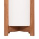ΓΛΑΣΤΡΑ ΕΣΩΤ.ΧΩΡΟΥ HOFF HM4682.02S FIBER CEMENT ΛΕΥΚΟ-TEAK ΒΑΣΗ Φ33x42Υεκ