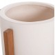 ΓΛΑΣΤΡΑ ΕΣΩΤ.ΧΩΡΟΥ HOFF HM4682.02S FIBER CEMENT ΛΕΥΚΟ-TEAK ΒΑΣΗ Φ33x42Υεκ