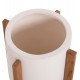 ΓΛΑΣΤΡΑ ΕΣΩΤ.ΧΩΡΟΥ HOFF HM4682.02S FIBER CEMENT ΛΕΥΚΟ-TEAK ΒΑΣΗ Φ33x42Υεκ