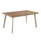 ΤΡΑΠΕΖΙ ΑΛΟΥΜΙΝΙΟΥ ΜΕ POLYWOOD TABER HM5132.04 ΚΑΠΟΥΤΣΙΝΟ 160x92x72Υεκ