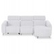 ΚΑΝΑΠΕΣ ΔΕΞΙΑ ΓΩΝΙΑ 3Θ ΜΕ RECLINE VALENTE HM3317.01R ΑΝΟΙΧΤΟ ΓΚΡΙ ΥΦΑΣΜΑ 275x160x104Yεκ
