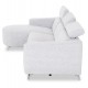 ΚΑΝΑΠΕΣ ΑΡΙΣΤΕΡΗ ΓΩΝΙΑ 3Θ ΜΕ RECLINE VALENTE HM3317.01L ΑΝΟΙΧΤΟ ΓΚΡΙ ΥΦΑΣΜΑ 275x160x104Yεκ