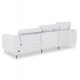 ΚΑΝΑΠΕΣ ΑΡΙΣΤΕΡΗ ΓΩΝΙΑ 3Θ ΜΕ RECLINE VALENTE HM3317.01L ΑΝΟΙΧΤΟ ΓΚΡΙ ΥΦΑΣΜΑ 275x160x104Yεκ