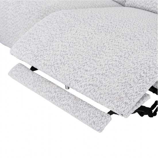 ΚΑΝΑΠΕΣ ΑΡΙΣΤΕΡΗ ΓΩΝΙΑ 3Θ ΜΕ RECLINE VALENTE HM3317.01L ΑΝΟΙΧΤΟ ΓΚΡΙ ΥΦΑΣΜΑ 275x160x104Yεκ