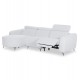 ΚΑΝΑΠΕΣ ΑΡΙΣΤΕΡΗ ΓΩΝΙΑ 3Θ ΜΕ RECLINE VALENTE HM3317.01L ΑΝΟΙΧΤΟ ΓΚΡΙ ΥΦΑΣΜΑ 275x160x104Yεκ