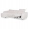 ΚΑΝΑΠΕΣ ΑΡΙΣΤΕΡΗ ΓΩΝΙΑ 3Θ ΜΕ RECLINE VALENTE HM3317.02L ΜΠΕΖ ΥΦΑΣΜΑ 275x160x104Yεκ