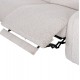 ΚΑΝΑΠΕΣ ΑΡΙΣΤΕΡΗ ΓΩΝΙΑ 3Θ ΜΕ RECLINE VALENTE HM3317.02L ΜΠΕΖ ΥΦΑΣΜΑ 275x160x104Yεκ