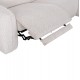 ΚΑΝΑΠΕΣ ΔΕΞΙΑ ΓΩΝΙΑ 3Θ ΜΕ RECLINE VALENTE HM3317.02R ΜΠΕΖ ΥΦΑΣΜΑ 275x160x104Yεκ