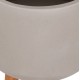 ΓΛΑΣΤΡΑ ΕΣΩΤ.ΧΩΡΟΥ QUAN HM4680.03L FIBER CEMENT ΓΚΡΙ--ΒΑΣΗ TEAK Φ38x62Υεκ