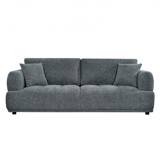 ΚΑΝΑΠΕΣ 3-ΘΕΣΙΟΣ STRUCTO HM3329.01 ΓΚΡΙ ΥΦΑΣΜΑ 227x94x88Υεκ.