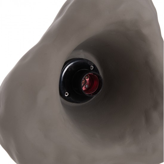 ΕΠΙΤΟΙΧΙΟ ΦΩΤΙΣΤΙΚΟ LUXON HM4701.03S FIBER CEMENT ΣΕ ΓΚΡΙ 28x15x25Υεκ.