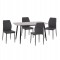 ΣΕΤ ΤΡΑΠΕΖΑΡΙΑΣ 5ΤΜΧ RAVEN HM10743 ΚΕΡΑΜΙΚΟ TOP ΓΚΡΙ ΜΑΡΜΑΡΟ--ΓΚΡΙ ΥΦΑΣΜΑ