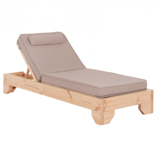 ΞΑΠΛΩΣΤΡΑ ΜΕ ΜΑΞΙΛΑΡΙ ΚΟΡΙΝΟΣ HM10778.72 ΞΥΛΟ ΠΕΥΚΟΥ--OLEFIN ΣΕ ΜΠΕΖ 79x204x77Υεκ