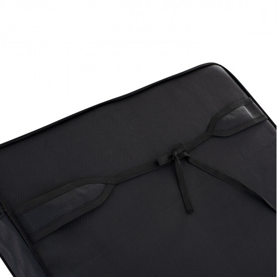 ΞΑΠΛΩΣΤΡΑ ΜΕ ΜΑΞΙΛΑΡΙ ΚΟΡΙΝΟΣ HM10776.05T ΞΥΛΟ ΠΕΥΚΟΥ--TEXTILENE ΣΕ ΜΑΥΡΟ 79x204x77Υεκ