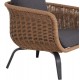 ΣΕΤ ΣΑΛΟΝΙ 5ΤΜΧ STERN HM6555.01 ΓΚΡΙ ΑΛΟΥΜΙΝΙΟ & OLEFIN--TWIST WICKER ΣΕ ΦΥΣΙΚΟ