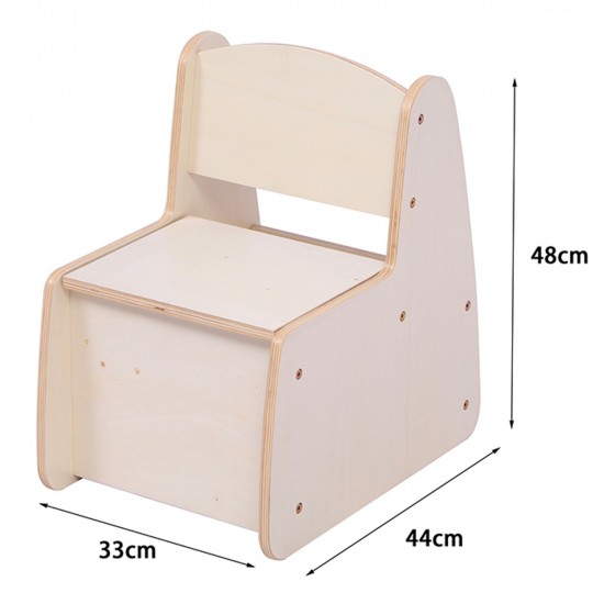 ΠΑΙΔΙΚΟ ΚΑΡΕΚΛΑΚΙ ΜΕ ΑΠΟΘ.ΧΩΡΟ RICKI HM18343.01 ΚΟΝΤΡΑΠΛΑΚΕ/MDF ΦΥΣΙΚΟ 33x43x47Υεκ