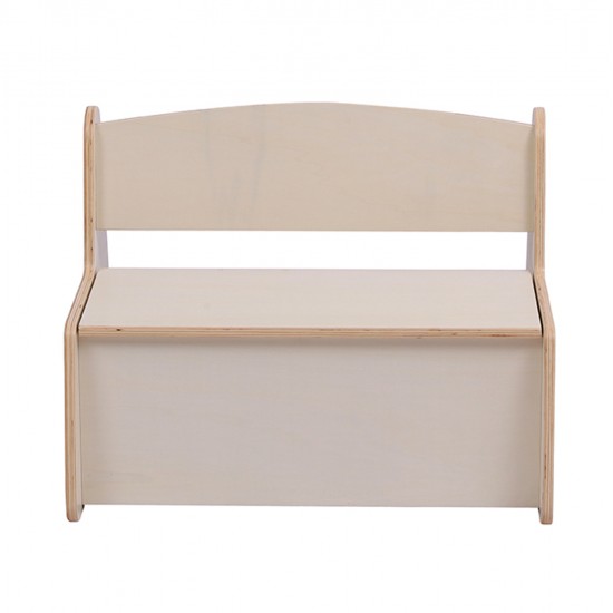 ΠΑΓΚΑΚΙ ΠΑΙΔΙΚΟ ΜΕ ΑΠΟΘ.ΧΩΡΟ RICKI HM18342.01 MDF & ΚΟΝΤΡΑΠΛΑΚΕ ΦΥΣΙΚΟ 63x43x47Υεκ