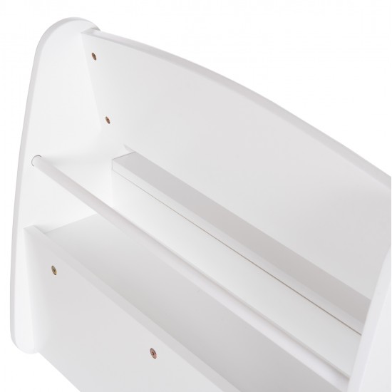 ΠΑΓΚΑΚΙ ΠΑΙΔΙΚΟ ΜΕ ΑΠΟΘ.ΧΩΡΟ RICKI HM18342.03 MDF & ΚΟΝΤΡΑΠΛΑΚΕ ΛΕΥΚΟ 63x43x47Υεκ