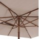 ΟΜΠΡΕΛΑ ΕΠΑΓΓΕΛΜΑΤΙΚΗ GLADELL 3X3m HM6604.02 ΜΠΕΖ ΠΑΝΙ-HEAT TRANSFER ΑΛΟΥΜΙΝΙΟ