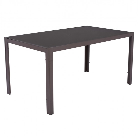 ΣΕΤ ΤΡΑΠΕΖΑΡΙΑΣ 5ΤΜΧ ΕΞΩΤ.ΧΩΡΟΥ LEOFER HM21009 ΤΡΑΠΕΖΙ & 4 ΠΟΛΥΘΡΟΝΕΣ--ΚΑΦΕ