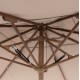 ΕΠΑΓΓΕΛΜΑΤΙΚΗ ΟΜΠΡΕΛΑ 4x4m GLADELL HM6605.02 HEAT TRANSFER ΑΛΟΥΜ.-ΑΚΡΥΛΙΚΟ ΠΑΝΙ ΜΠΕΖ