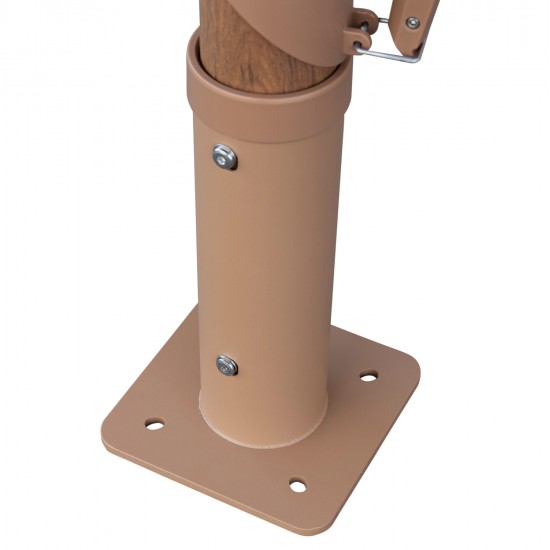 ΕΠΑΓΓΕΛΜΑΤΙΚΗ ΟΜΠΡΕΛΑ 4x4m GLADELL HM6605.02 HEAT TRANSFER ΑΛΟΥΜ.-ΑΚΡΥΛΙΚΟ ΠΑΝΙ ΜΠΕΖ