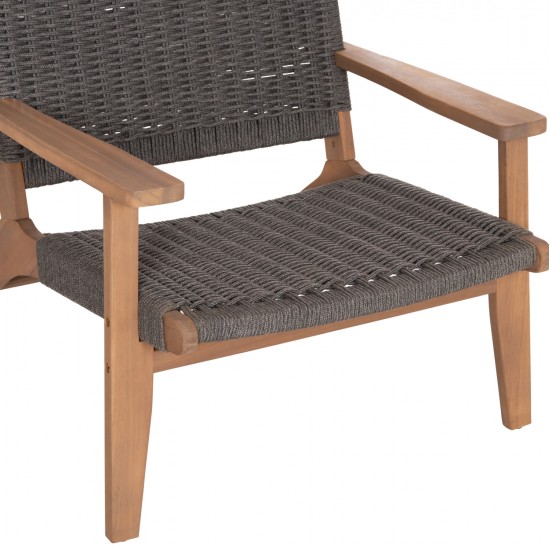 ΠΟΛΥΘΡΟΝΑ LOUNGE MONTER HM6241.02 ΞΥΛΟ ΑΚΑΚΙΑΣ ΦΥΣΙΚΟ-ΣΧΟΙΝΙ ΓΚΡΙ 63.5x60x69Υεκ
