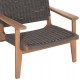 ΠΟΛΥΘΡΟΝΑ LOUNGE MONTER HM6241.02 ΞΥΛΟ ΑΚΑΚΙΑΣ ΦΥΣΙΚΟ-ΣΧΟΙΝΙ ΓΚΡΙ 63.5x60x69Υεκ