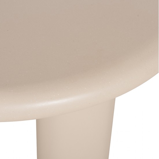 ΤΡΑΠΕΖΙ ΤΡΑΠΕΖΑΡΙΑΣ FIBER CEMENT ΟΒΑΛ VOLPE HM6599.02 ΜΠΕΖ 240x106x75Υεκ