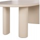 ΤΡΑΠΕΖΙ ΤΡΑΠΕΖΑΡΙΑΣ FIBER CEMENT ΟΒΑΛ VOLPE HM6599.02 ΜΠΕΖ 240x106x75Υεκ