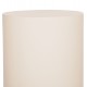 ΤΡΑΠΕΖΙ ΒΟΗΘΗΤΙΚΟ ΣΤΡΟΓΓΥΛΟ KYOKO HM6592.02 ΜΠΕΖ FIBER CEMENT Φ40x43Υεκ.