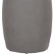 ΤΡΑΠΕΖΙ ΒΟΗΘΗΤΙΚΟ FIBER CEMENT ΣΤΡΟΓΓΥΛΟ HIKARI HM6593.01 ΓΚΡΙ Φ46x48Υεκ.