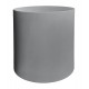ΤΡΑΠΕΖΙ ΒΟΗΘΗΤΙΚΟ FIBER CEMENT ΣΤΡΟΓΓΥΛΟ KYOKO HM6592.01 ΓΚΡΙ Φ40x43Υεκ.