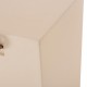 ΣΚΑΜΠΟ ΤΕΤΡΑΓΩΝΟ FIBER CEMENT ΜΕ ΧΕΡΟΥΛΙΑ ZAK HM6581.02 ΣΕ ΜΠΕΖ 36x36x45,5Υεκ