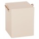 ΣΚΑΜΠΟ ΤΕΤΡΑΓΩΝΟ FIBER CEMENT ΜΕ ΧΕΡΟΥΛΙΑ ZAK HM6581.02 ΣΕ ΜΠΕΖ 36x36x45,5Υεκ