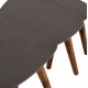 ΣΕΤ 3 ΒΟΗΘΗΤΙΚΑ ΤΡΑΠΕΖΑΚΙΑ PRANTIS HM10734.01 FIBER CEMENT ΓΚΡΙ-ΠΟΔΙΑ ΑΚΑΚΙΑΣ
