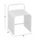 ΣΚΑΜΠΟ ΣΕΙΡΑ INTREPID HM6326.02 ΑΛΟΥΜΙΝΙΟ ΣΕ ΛΕΥΚΟ 40x38x55Υεκ.