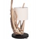 ΕΠΙΤΡΑΠΕΖΙΟ ΦΩΤΙΣΤΙΚΟ BRAMBLE HM4873 DRIFTWOOD & ΛΕΥΚΟ ΚΑΠΕΛΟ Φ28x65Υεκ.