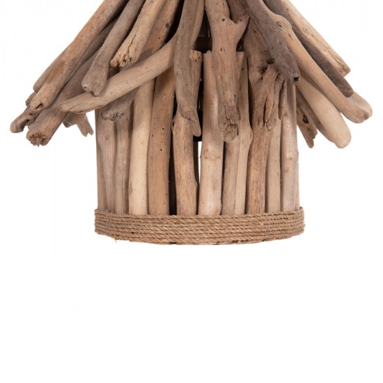 ΦΩΤΙΣΤΙΚΟ ΟΡΟΦΗΣ ΚΡΕΜΑΣΤΟ TREIT HM4874 DRIFTWOOD ΣΕ ΦΥΣΙΚΟ Φ40x73Υεκ [1xΕ27]